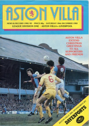 Match programme